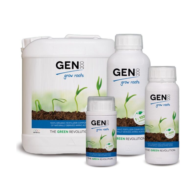 Gen200 Grow Roots 250 ml, 500 ml, 1 L and 5 L